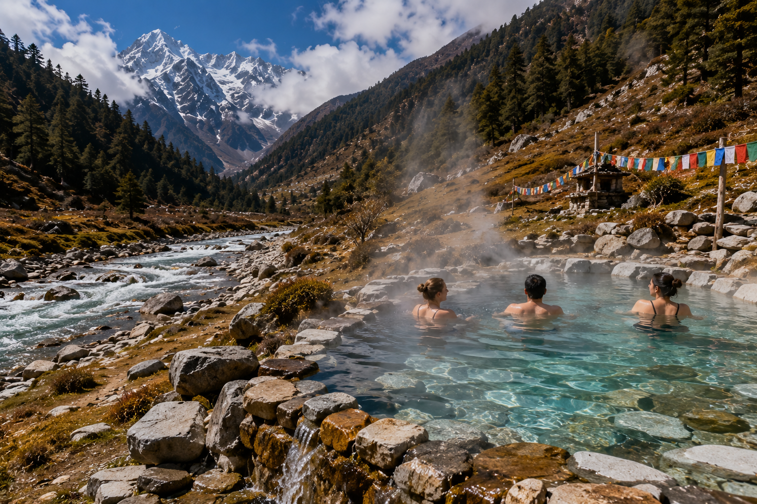 Gasa Hot Springs Trek